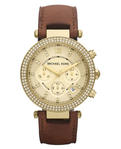 michael kors runway women's watch chocolate|michael kors watch ladies sale.